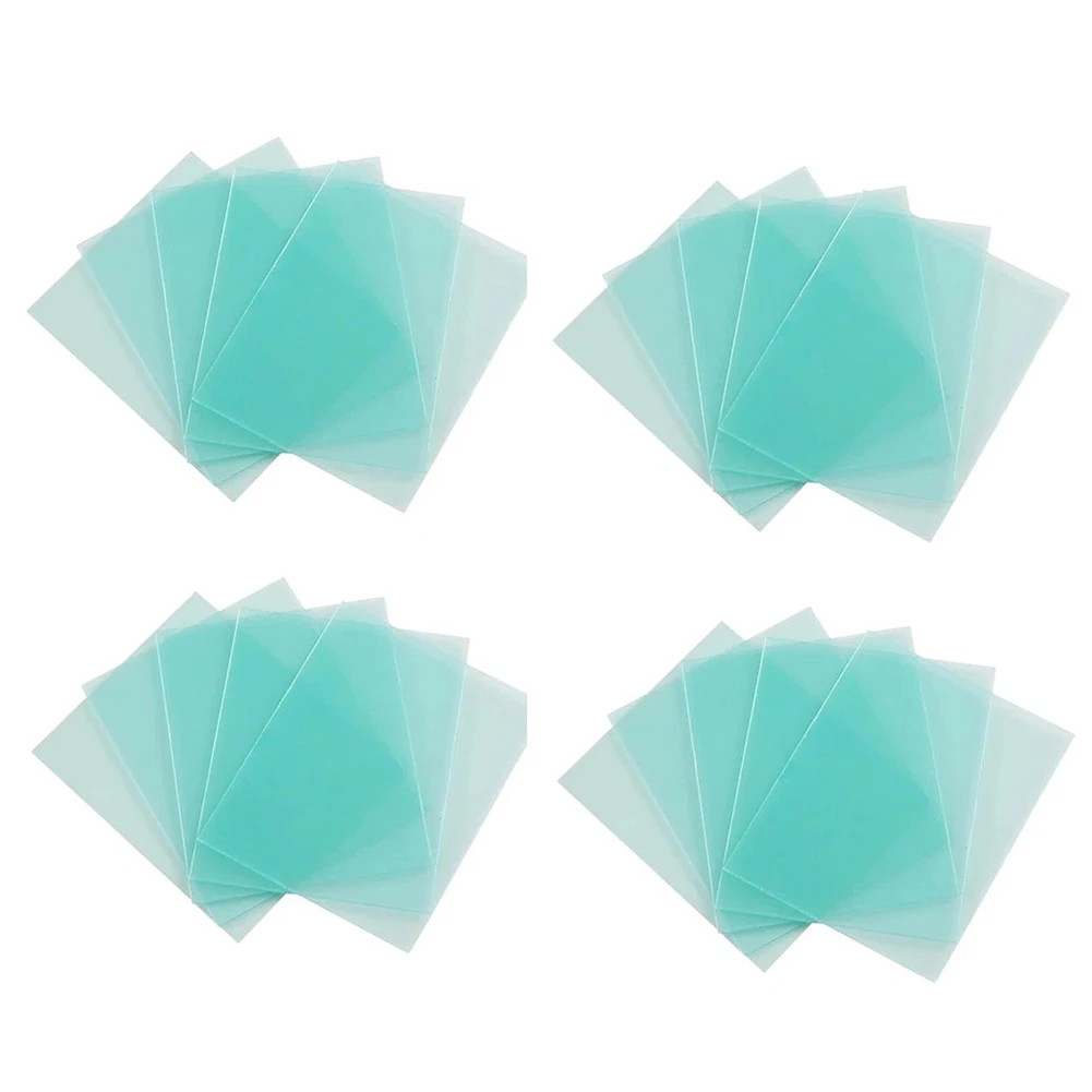 20 Pcs Welding Lens Replacement Lens Cover Transparent Lens Set Replacement Clear Lens Easy To Install Lightweight Design