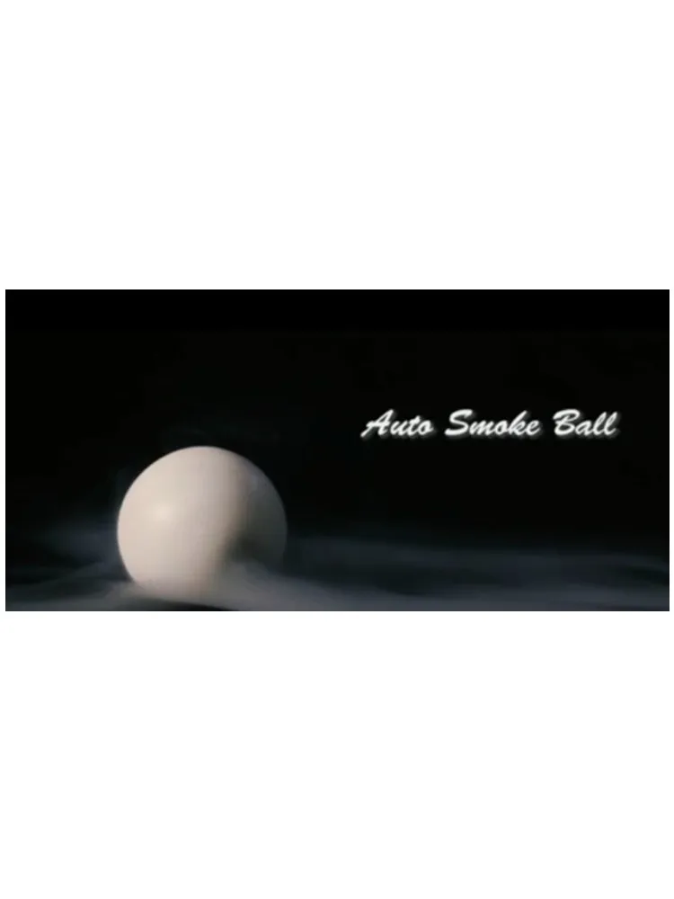 Auto Smoke Ball Magic Tricks Silk Vanish to Ball Magia Magician Stage Street Illusions Accessory Gimmick Props Mentalism Fun