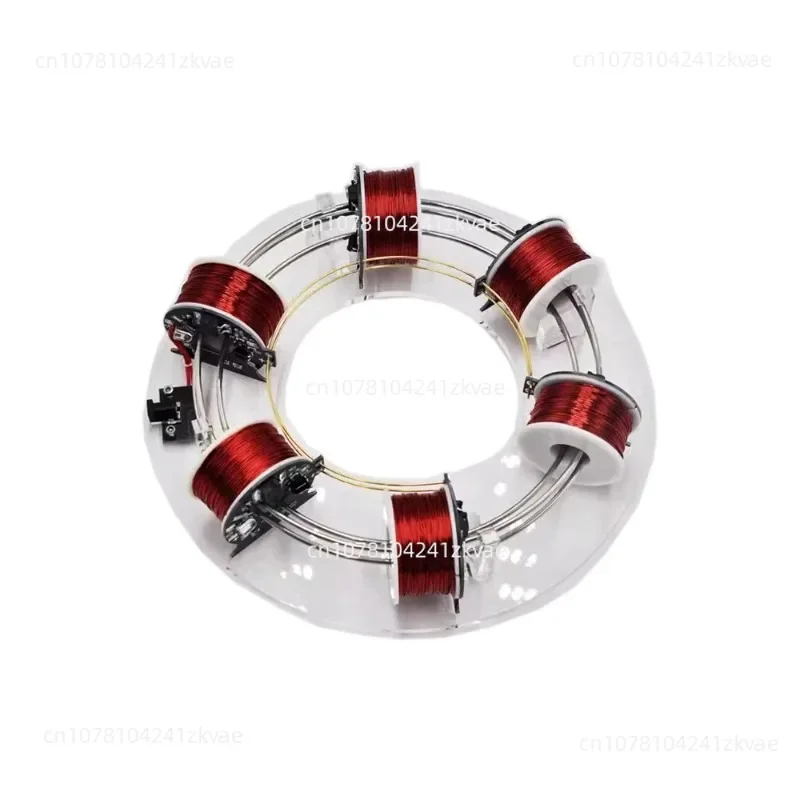 Electromagnetic Accelerator Ring Toy, Hi-Tech, Model Physics, DIY Kit, Kid's Gift, Cyclotron