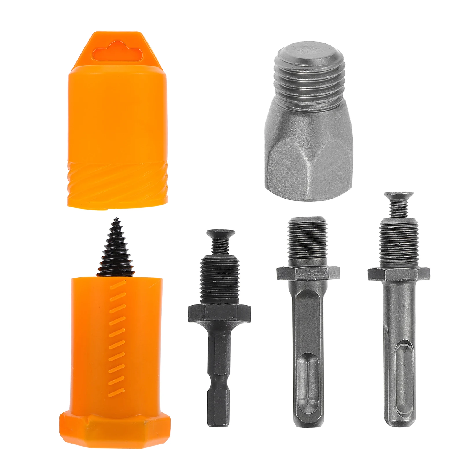 

4Pcs Wood Splitting Drill Bit Set Precision Hardened Firewood Drill Bits Ergonomic Anti-Slip Handle Suitable for Home Camping