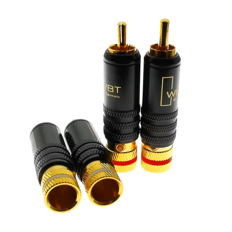 

L72A-16X WBT-0144 Позолоченный для разъема RCA для разъема RCA типа AV-аудио и видеоразъем Разъем для видеоразъема