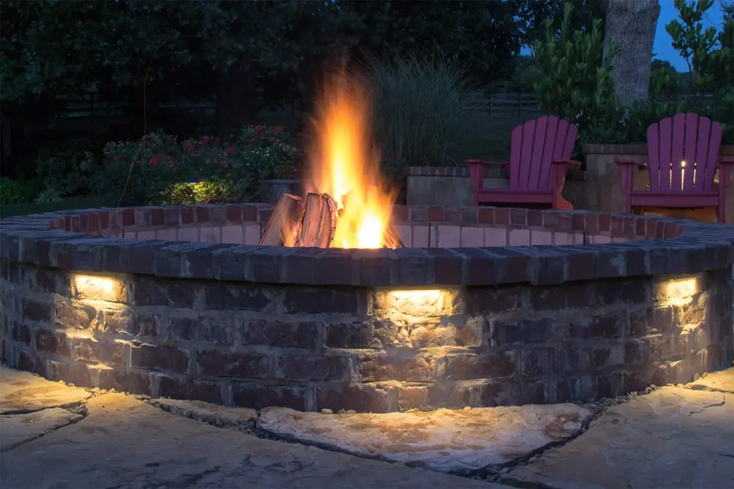 Wall LED Hardscape Light, Paver Light Source, 6.8 "Long, 4W integrado, 2700K