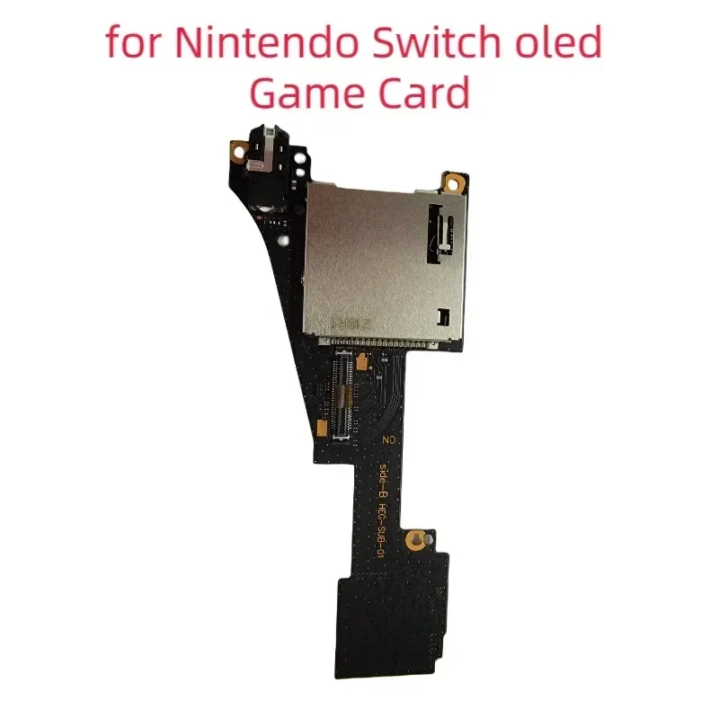 Micro SD TF Card Slot Socket Board Game Card Reader Replacement For NS Oled For Nintendo Switch Oled