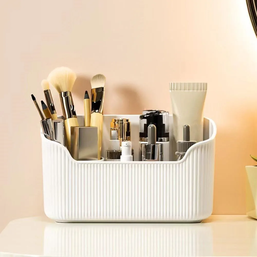 Women Makeup Organizer Cosmetic Storage Boxes Men\'S Toiletries Razor Display Stand Foundation Blush Brushes Eyeliner Pen Holder