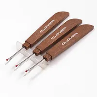 1/4Pcs Steel Thread Cutter Plastic Handle Seam Ripper Stitch Removal Knife Needle Art Sewing Tools DIY Sewing Accessories