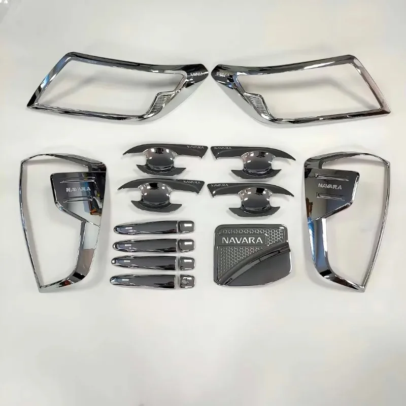 

High Performance Black Color Exterior Trim Parts Navara 2021 NP300 Upgrade Body Kits