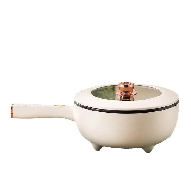 Electric Wok Integrated Multi Functional Cooking Braising Frying Pan for Home Kitchen Use Large Capacity Non Stick
