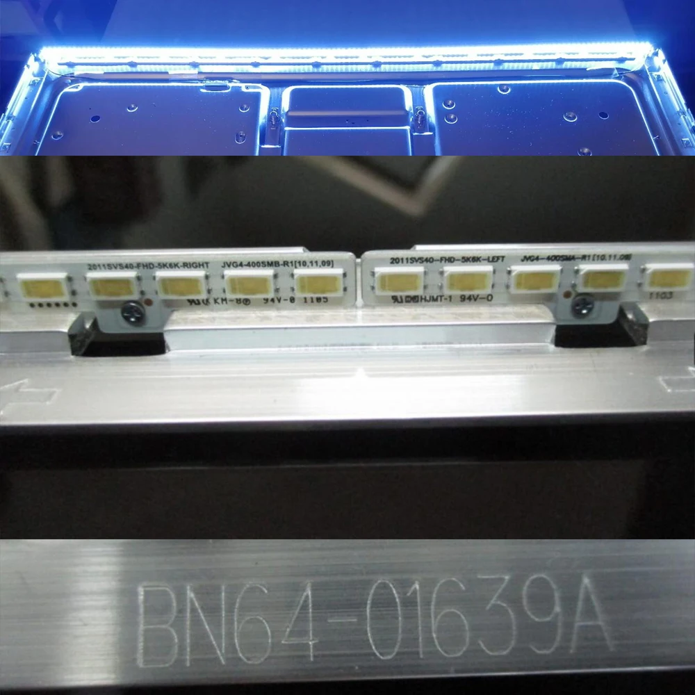 Светодиодная лента 1/5/10 комплектов 2011SVS40 JVG4-400SMA-R1 для UE40D5000 UE40D5500 UE40D5700 BN96-16606A BN96-16605A LD400BGC-C2 LTJ400HM03-J