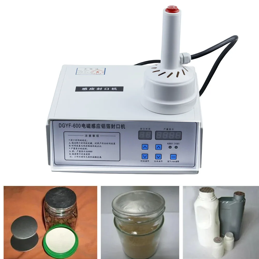 

Continuous Induction Aluminum Foil Sealing Machine For Glass Bottles Plastic Bottles Gasket Sealing Machine