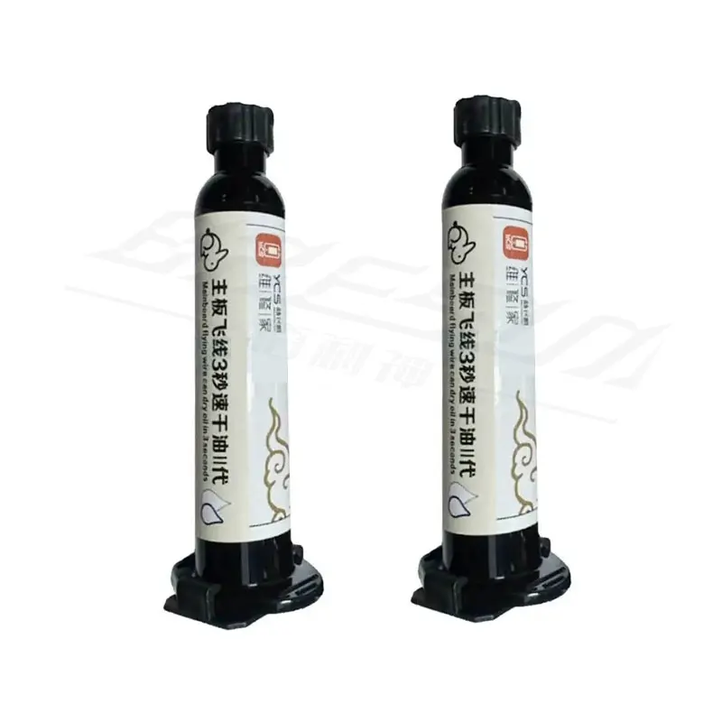 YCS 3S UV Curing Green Oil for Mobile Phone Motherboard Jump Wire 3 Seconds Quick-Drying Curing Solder Mask Welding Flux tools