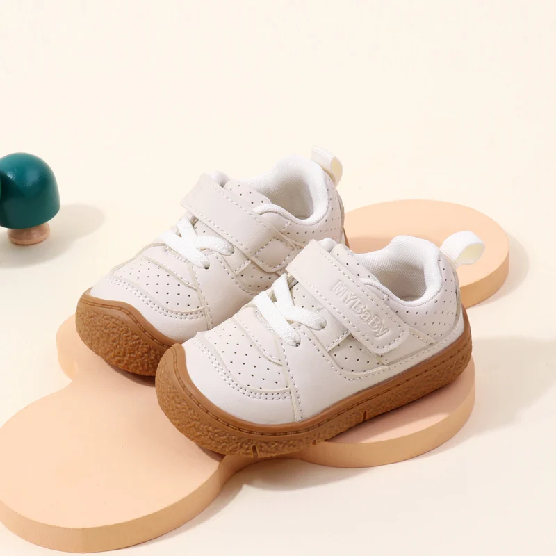 Babyschuhe, hochwertiges Kleinkind, 1–5 Jahre, Gummisohle, rutschfest, weiches PU, für Jungen und Mädchen, Frühlings- und Herbststil, Ooydoor BM06 – Detail 17