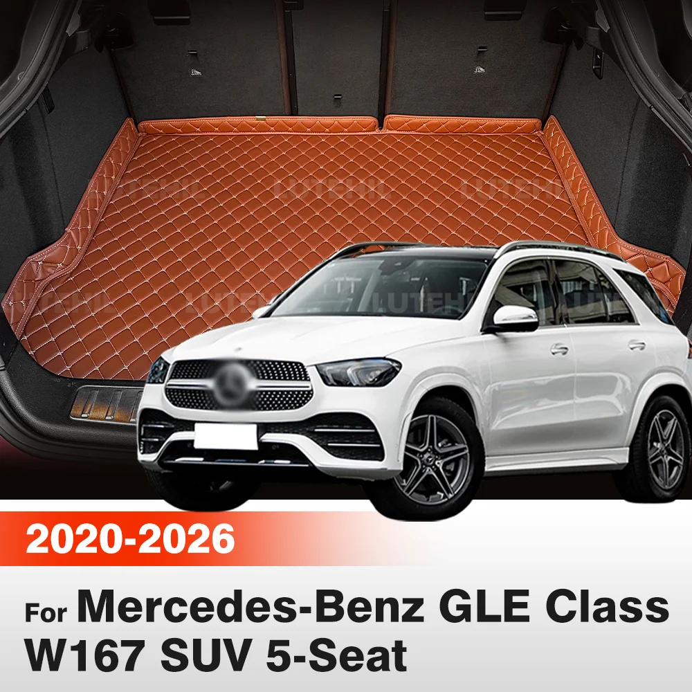 

For Mercedes Benz GLE Class W167 V167 SUV 5-Seat 2020-2026 2025 2024 23 22 21 Car Trunk Mat Protective Cargo Liner Accessories