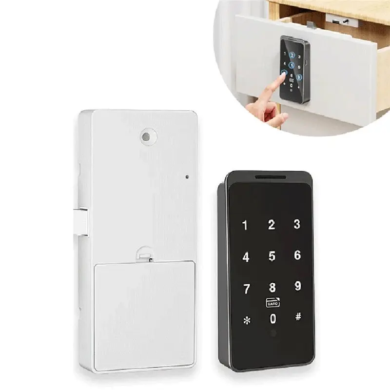 B27B Cabinet Locks Smart Electronic Combination Locks For File Cabinets Office Touch-Sensitive Locks Home Wardrobe Locks