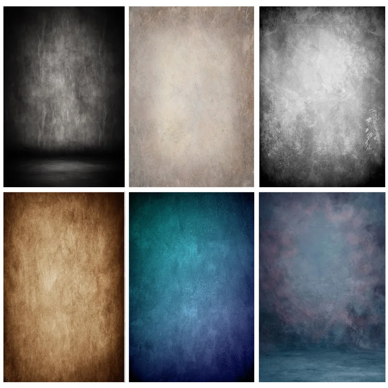 Photorealistic Fabric Gradient Vintage Photography Background Children  Newborn Baby Portrait Photo Backdrops Studio Props VR-30