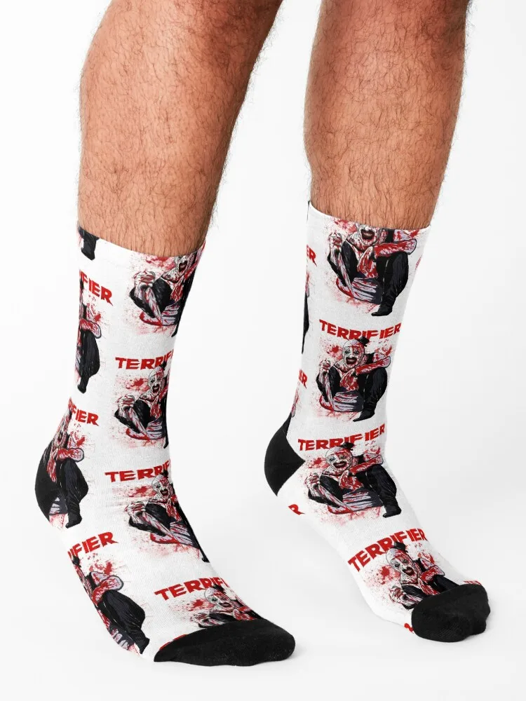 Clown Terrifier Character Socks Lots cotton cartoon kids Women's Socks Men's