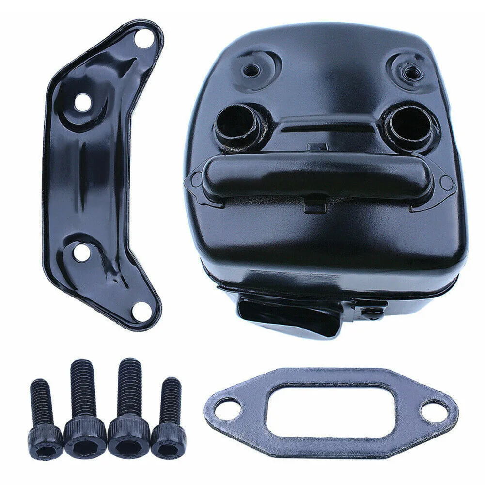 

Enhanced Performance Dual Port Muffler Assembly with Bracket for Chainsaw For 365 371 372XP 385 390XP Smooth Airflow