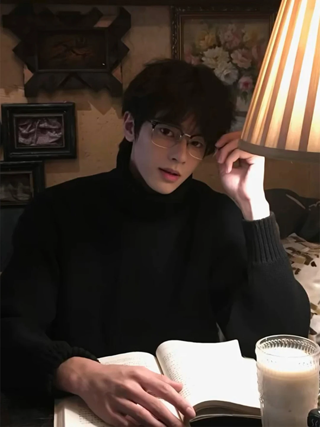 

Мужской утепленный вязаный свитер с высоким воротом на флисовой подкладке, зимний, теплый, мягкий, повседневный, для ношения под одеждой, удобный, свободного кроя