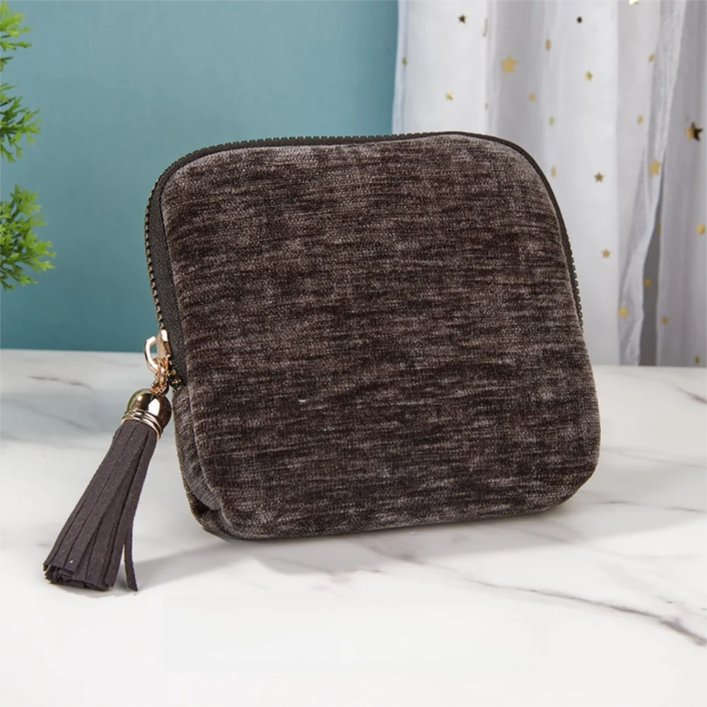 ประณีตกระเป๋าเก็บเครื่องประดับเครื่องประดับสร้อยข้อมือพู่ซิปกระเป๋าเครื่องประดับแหวนจี้เครื่องประดับแบบพกพา