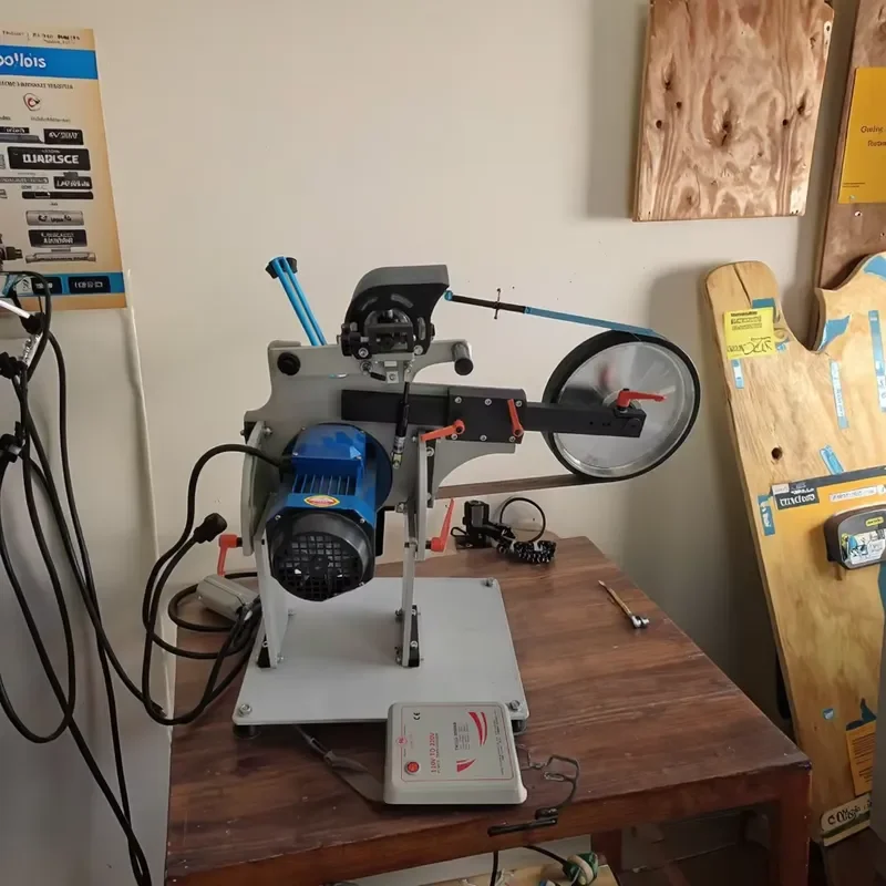 for Vertical and Horizontal 2X72 Inch Knife Belt Grinder Sanding Machine Knife Maker with Reverse Function