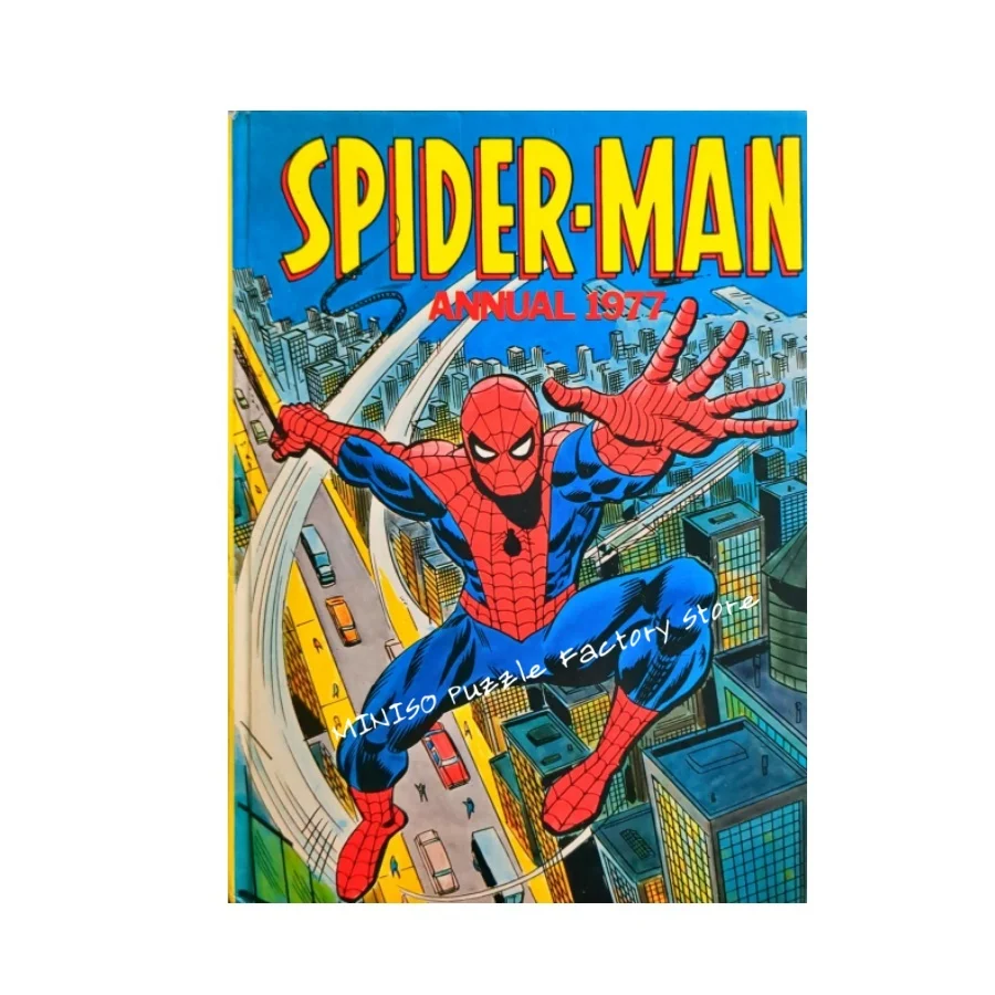 108/200/300/500/1000 Teile Spider Man Jährlich 1977 Puzzles für Erwachsene Spielzeug Geschenke Hochwertiges Holz-Bodenpuzzle