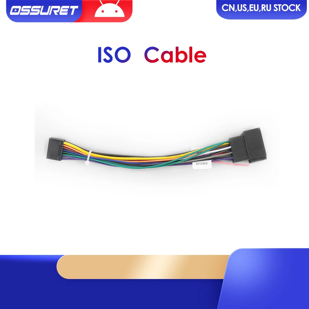 

The Car Monitor ISO Cable only fits for our store Ossuret Brand GPS Navigation Players