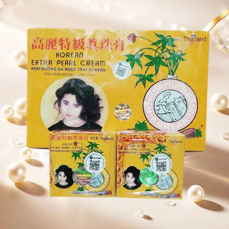 5g Thailand Korean Extra Pearl Cream with Whitening Super Pearl Freckle Corrector for Moisturizing Concealer Makeup Base
