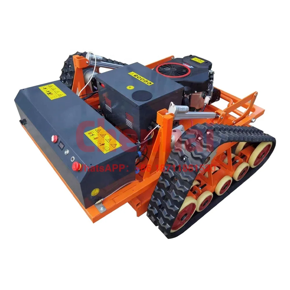 Neuer ferngesteuerter Roboter-Rasenmäher im Design