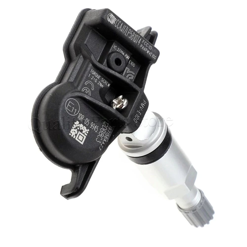 1/4 pièces pour Toyota C-HR 2020-2024 Camry bZ4X 2022-2024 Yaris Cross 2021-2024 Corolla capteur de pression des pneus PMV-E100 42607-02090