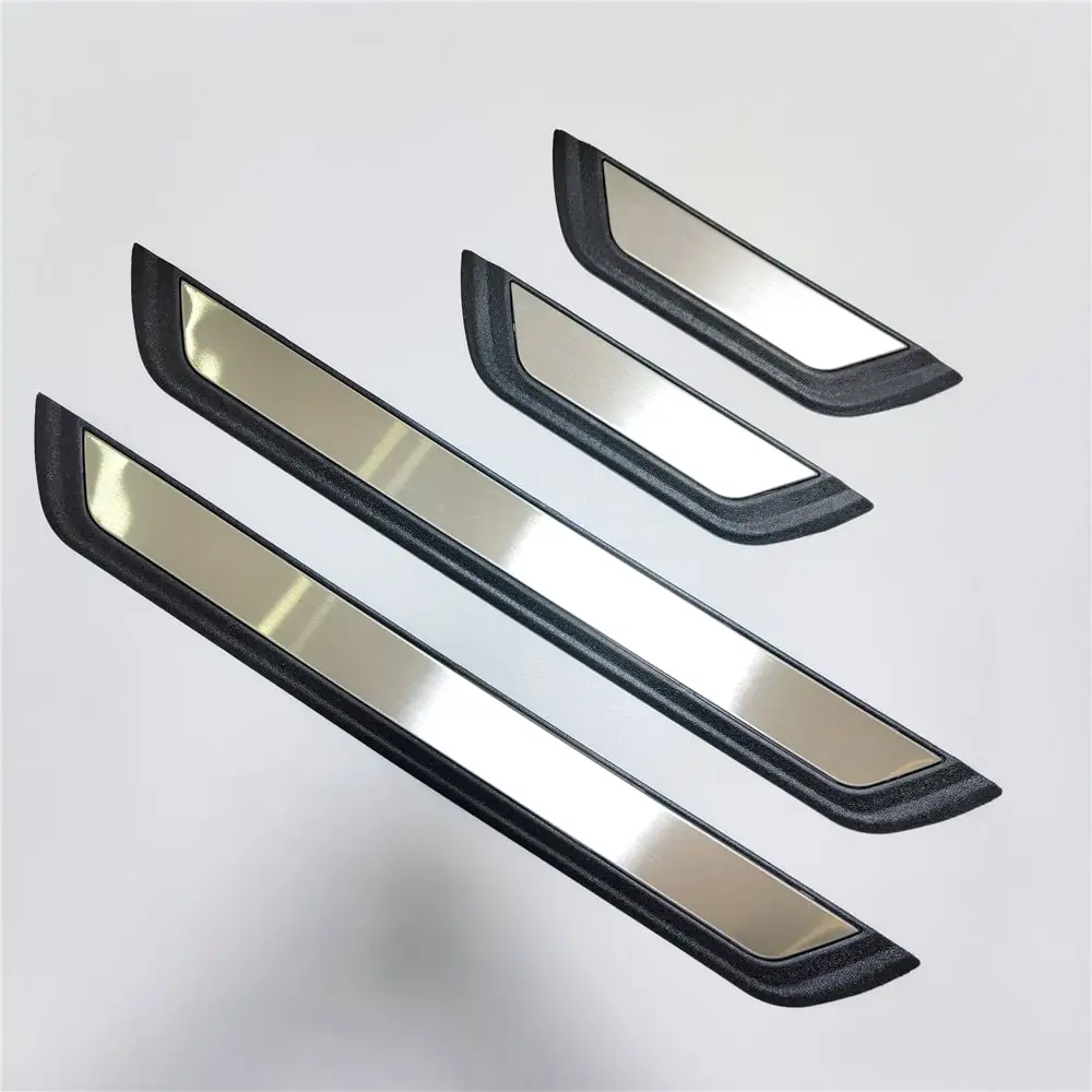 

For Toyota Corolla 2019 2020 2021 2022 2023 2024 Stainless Kick Pedal Entry Guards Door Sill Scuff Plate Sticker Car Accessories