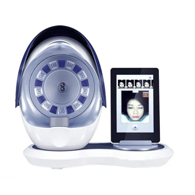 Face Skin Test Machine 3D Magic Mirror Automatic Recognition Of Eyes 110V-240V Facial Analyzer