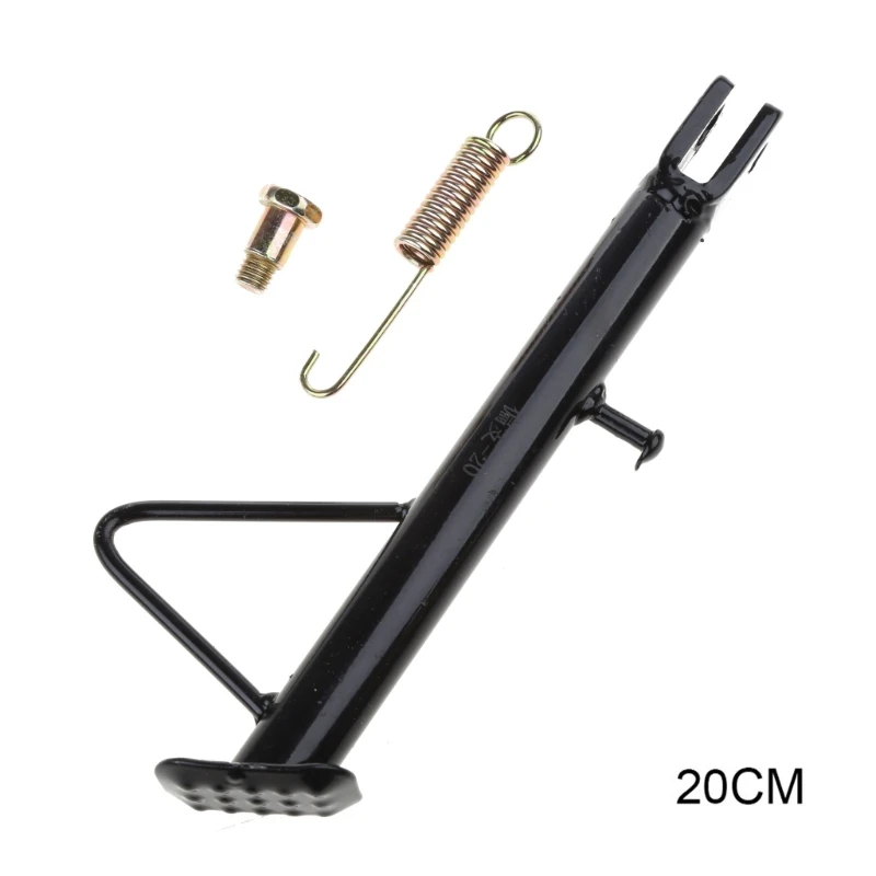 Scooter E-Bike ATV Motorcycle Adjustable Kickstand Side Stand Tripod Holder Universal Parking Racks Scooter Support Foot