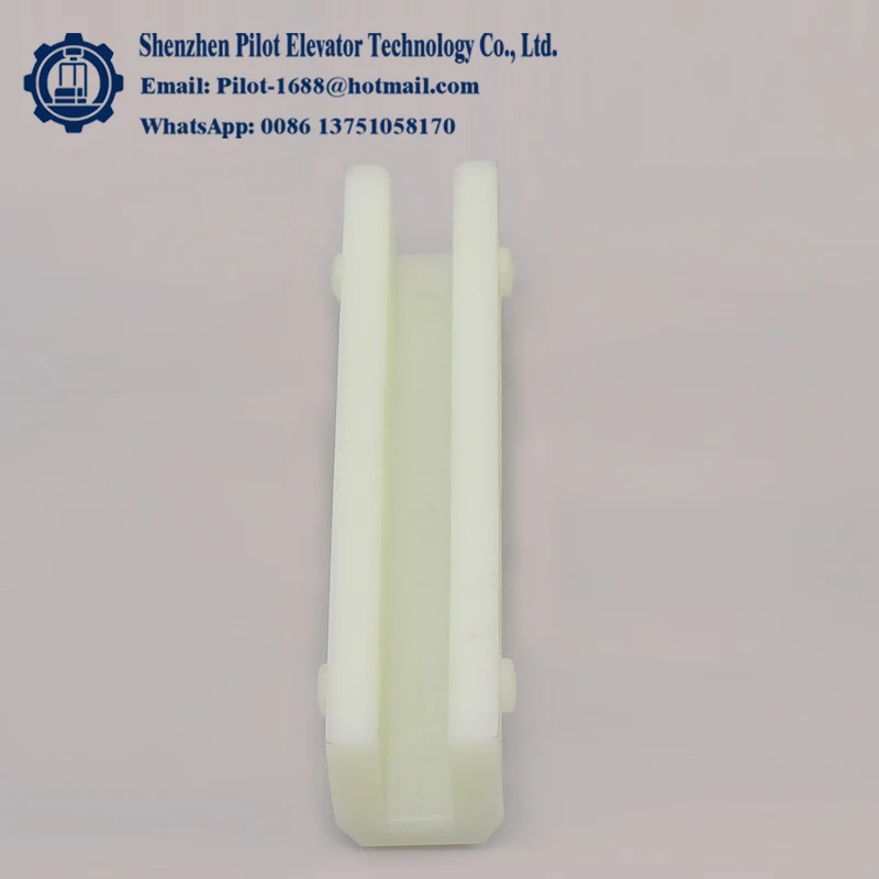 Piezas de ascensor DX26 DX4D, zapato guía de ascensor, inserto de revestimiento Busher 140*10mm 140*16mm para zapato guía de ascensor Kone