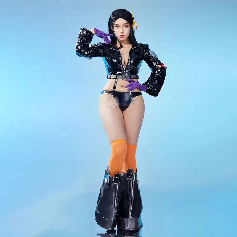 Нико Робин Косплей Костюм - сексуальное женское белье, бикини, кожаные наряды, парик для Хэллоуина и косплея, полный комплект для женщин
