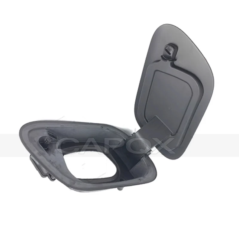 مجموعة غطاء منفذ الشحن CAPQX لسيارة VW ID4 ID.4 Crozz غطاء خارجي بلاستيكي غطاء خزان الوقود بدون طلاء #4