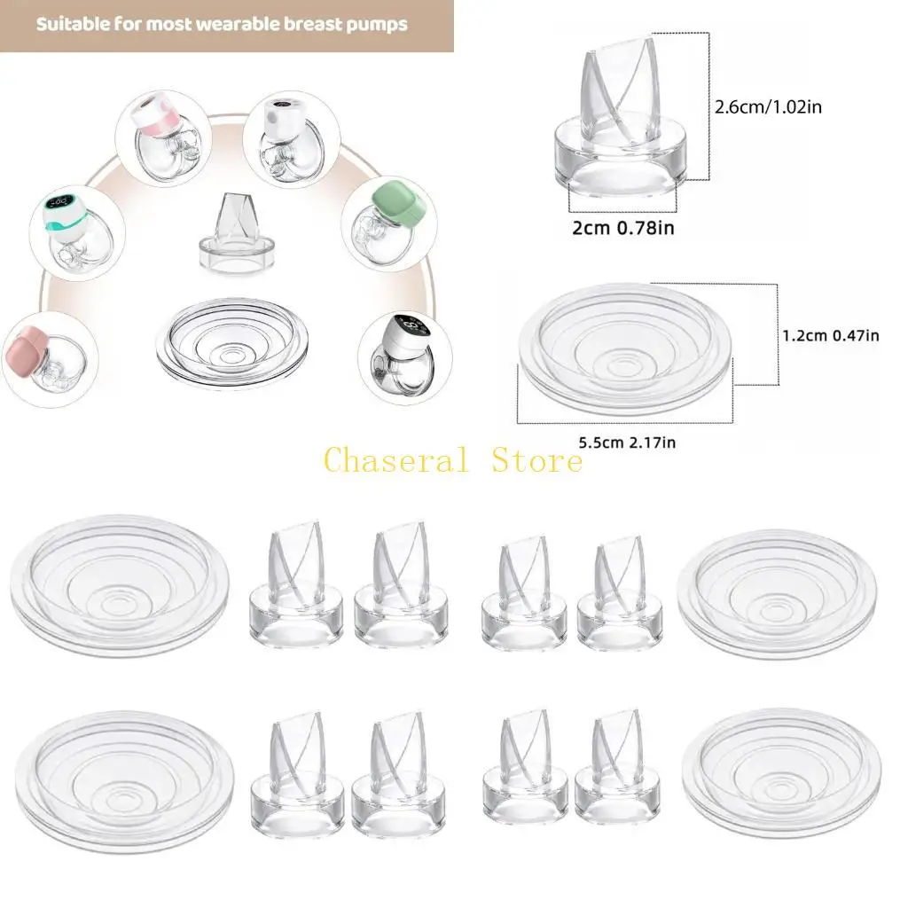 

E7CE 6 шт./компл. клапаны «утконос» с силиконовой диафрагмой для замены молокоотсоса