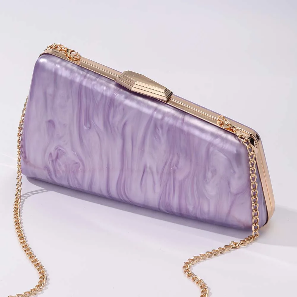 

Acrylic Single oulder Crossbody Bag for Women Faionable Dinner Clutch Hardware Clip Sli Evening Bag New 2025 Model