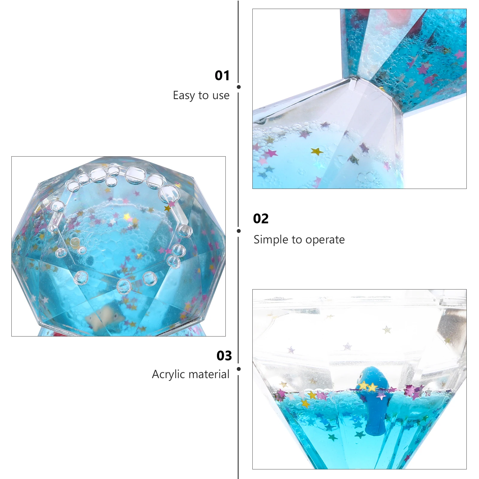 

Liquid Hourglass Desktop Decor For Kids Adults Home Hourglass For Adult Office Timer Gift Ornament Sand Timer Art Piece