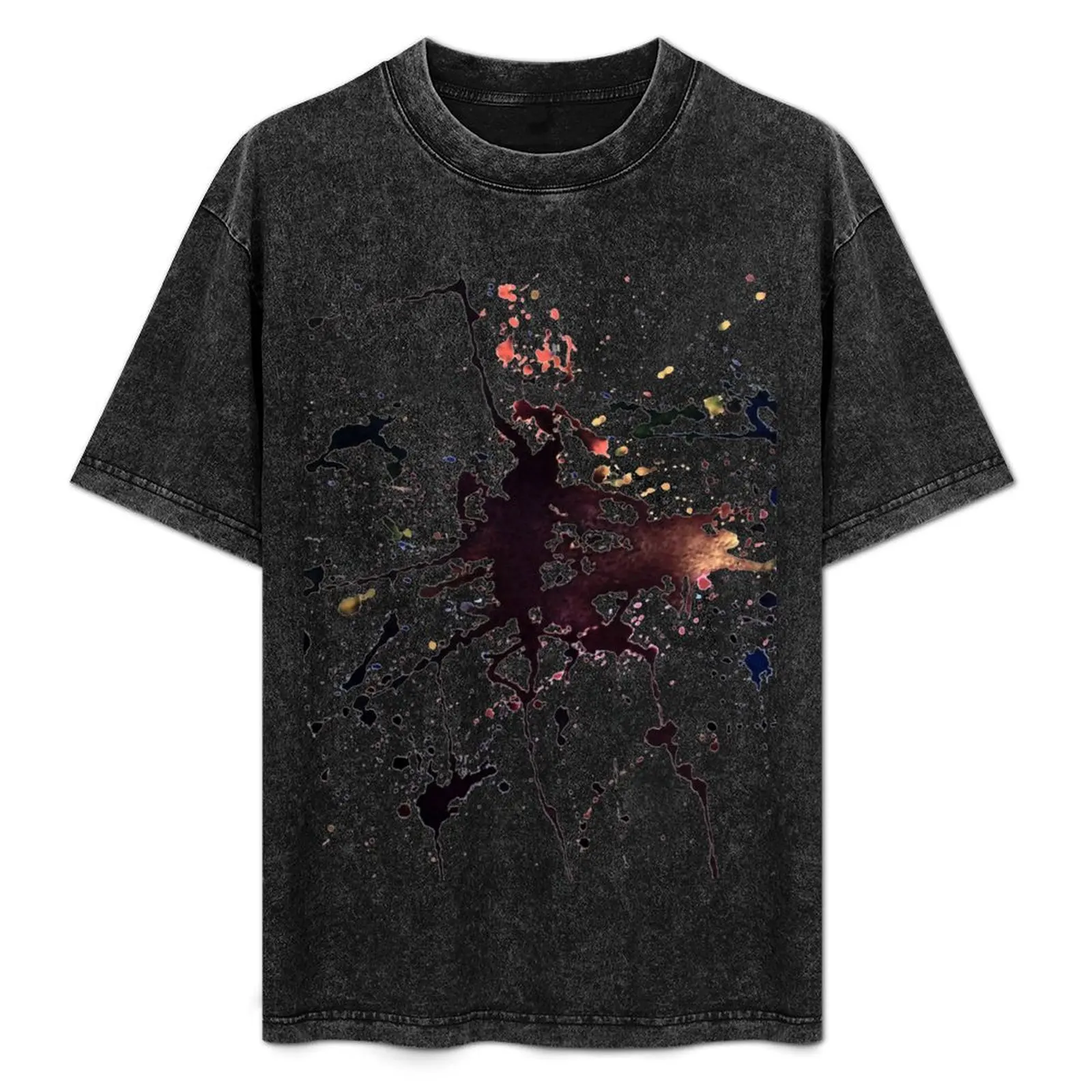 

Ink Splats by Jaason T-Shirt Simple Casual Short Sleeve Tee