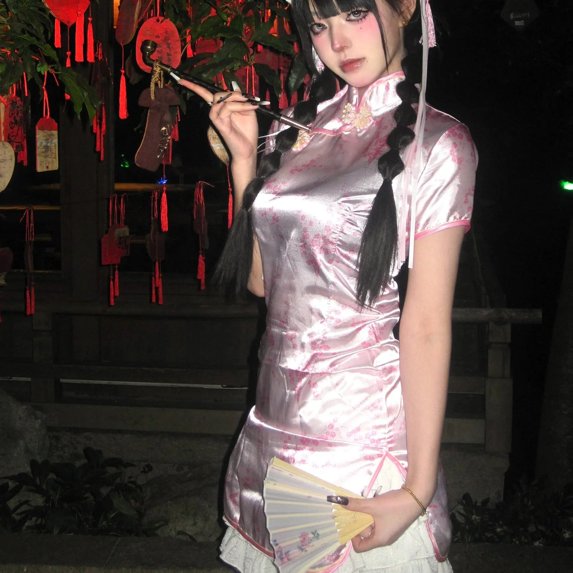 جديد الصينية Sle Dr loween Cisas Cosplay orm ort Sve خادمة orm ort ملابس يومية