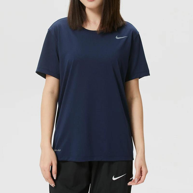ナイキ-レディース-トップス-スポーツウェア-カジュアル-ラウンドネック-半袖-フィットネス-ファッション-通気性-トレーニング-シンプル-tシャツ-ib8899-451