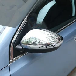 WELKINRY For Peugeot 308 T9 2nd Generation 2013-2020 Car Door Side Wing Fender Rearview Reflection Mirror Cap Trim