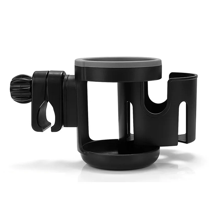 Baby Stroller Cup Holder 2 in1 Adjustable Milk Bottle Coffee Cup phone Holder Universal Water Bottle Holder Stroller Accessories view 6