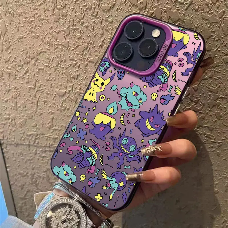 Anime Pocket Monster Pokemon Hülle für Apple iPhone 16e 16 14 15 13 11 Pro Max Hülle 15 Plus 12 13 Mini 16e stoßfeste Handyhülle