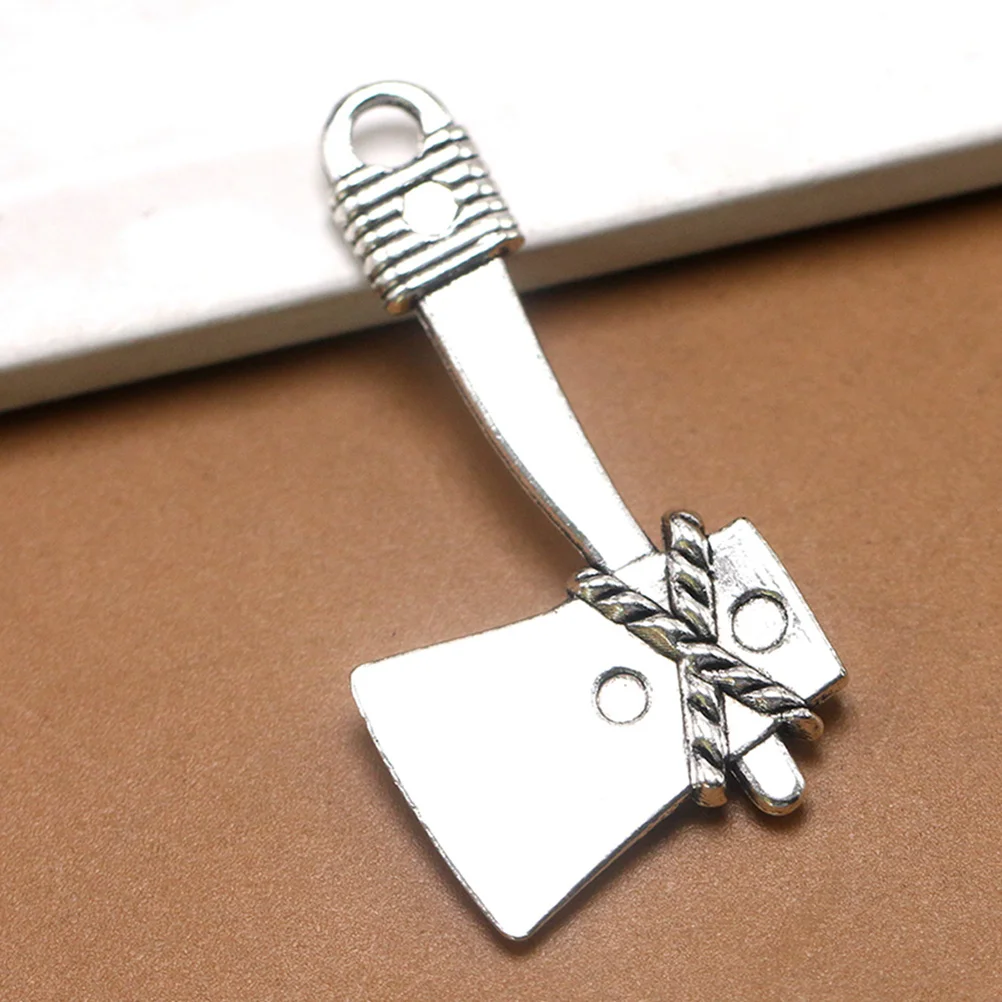

20pcs Axe Pendant Charms Alloy Diy Jewelry Making Accessories For Necklace Bracelet Keychain Craft Projects Diy Charm Pendant