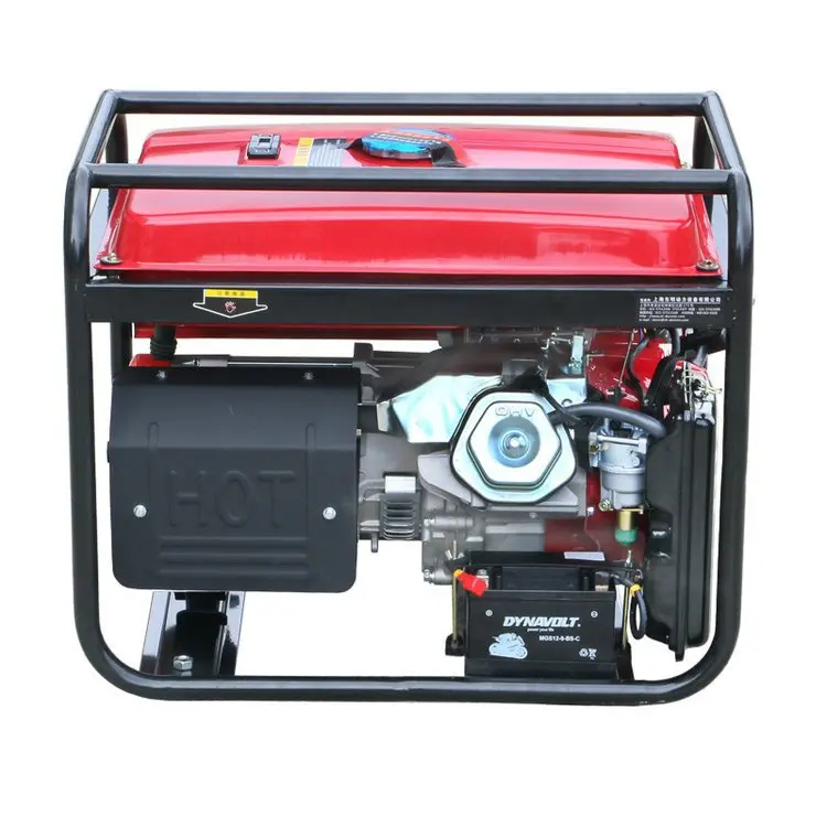 YHS-OT-083 220V 2kw Open Type Single Phase G asoline Power Generator Small Generator for Home Use Low Noise