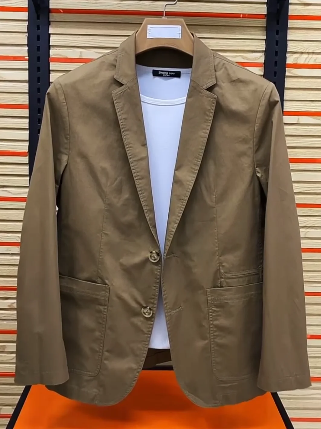 

Мужской деловой повседневный костюм: универсальный, модный, весенне-осенний, новый, европейский, высококачественный, простой, приталенный пиджак