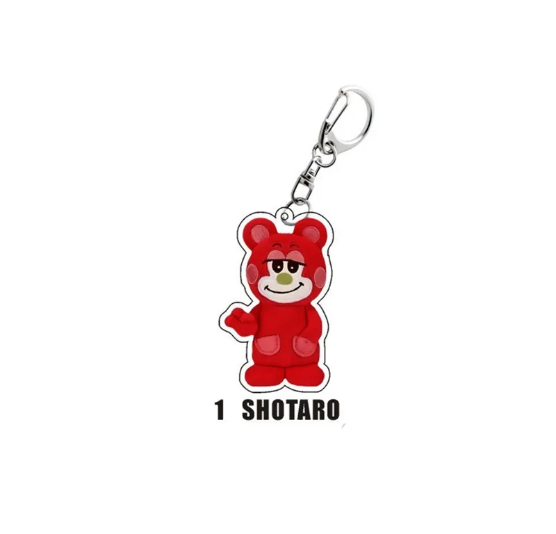 New Kpop SHOTARO WONBIN Acrylic Keychain Cartoon Character Key Bag Pendant Clothing Accessories Fans Collection