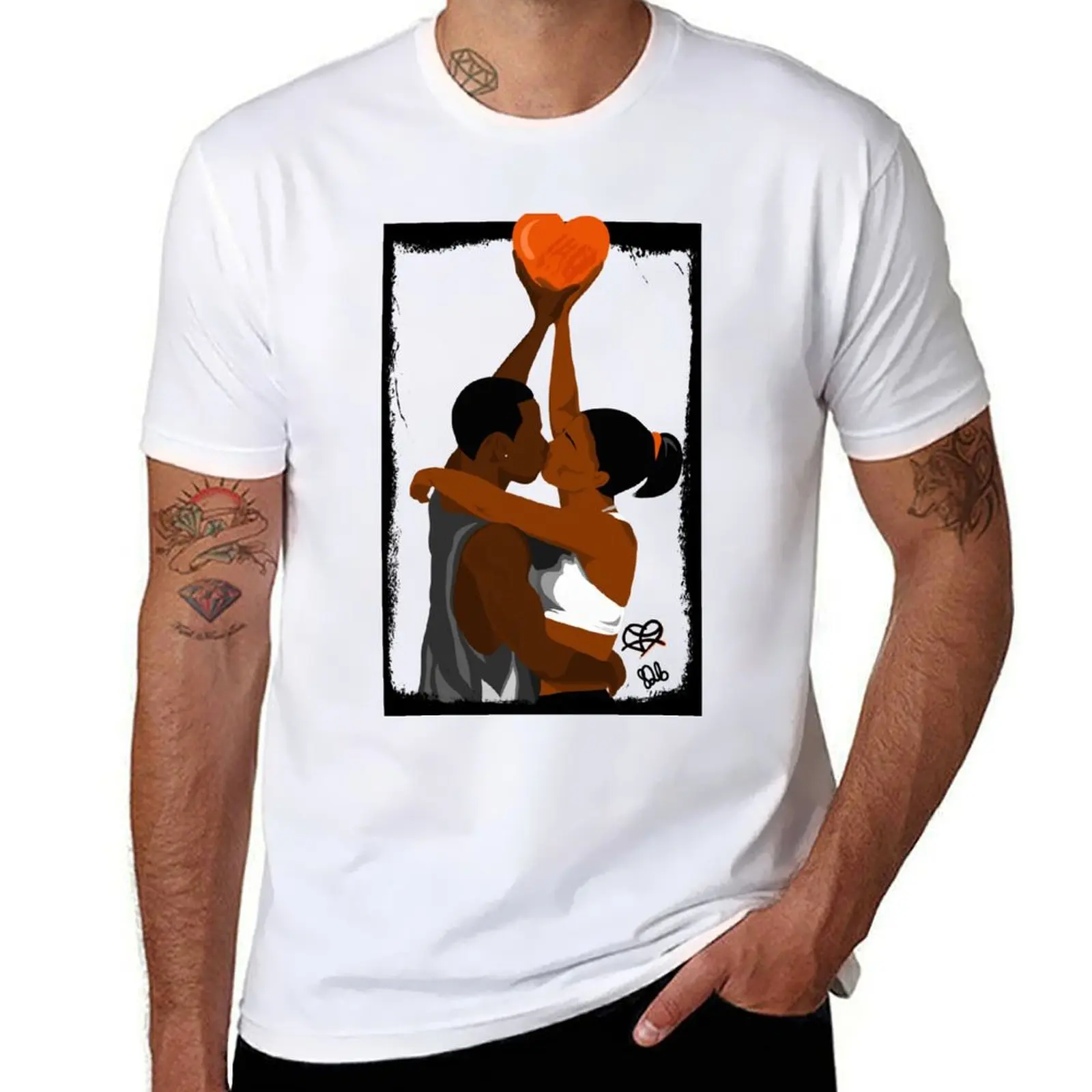 

Play For Your Heart T-Shirt t shirts with prints g man t shirts for men T-Shirt