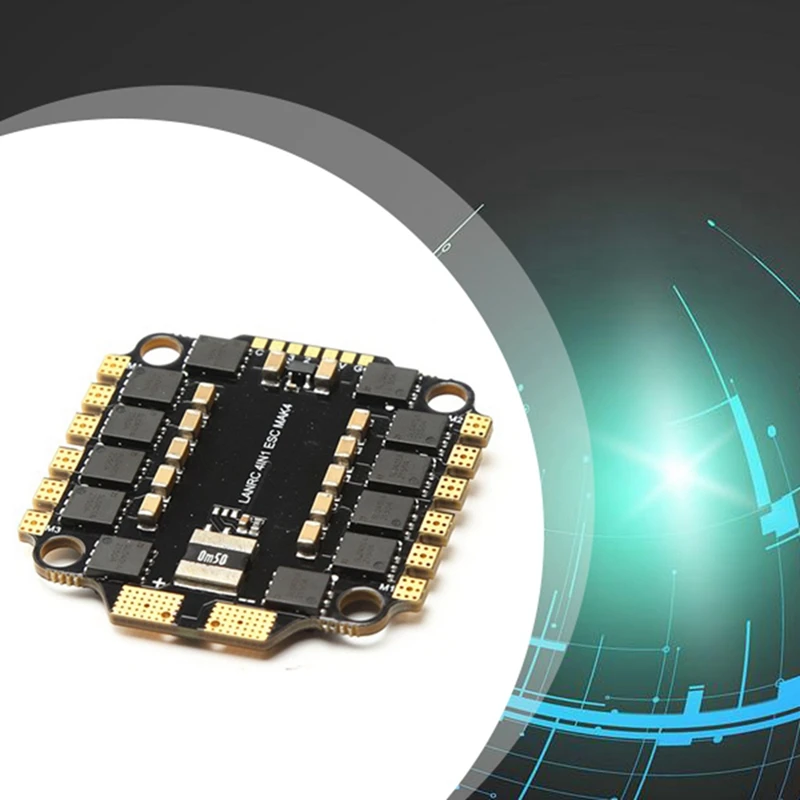 BLS-45A 4In1 ESC 2-6S FPV ESC 30X30mm RC FPV 드론용 Dshot300-600/Multishot/Oneshot/PMW 지원