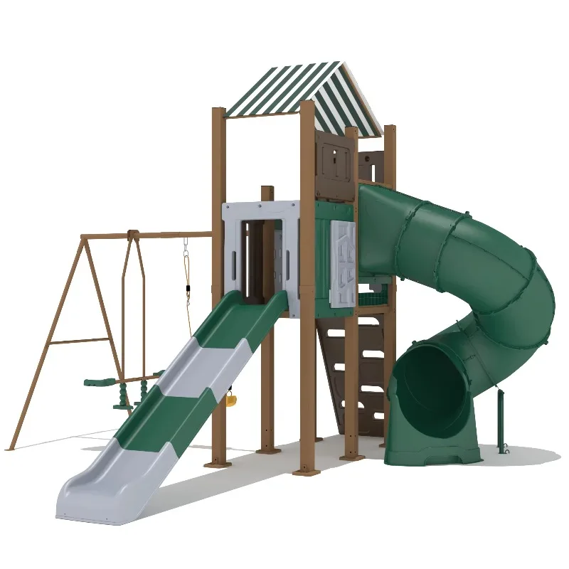 

Eco Friendly Kids Slide Plastic Indoor Playhouse Swing Pool with Kids Indoor Portable Kids